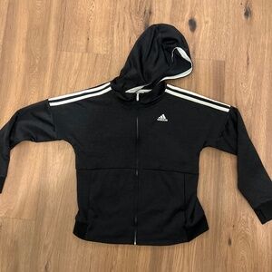 Adidas lightweight zip up hoodie